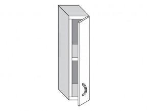 1.15.1 Шкаф настенный (h=720) на 150мм с 1-ой дверцей в Аше - asha.mebel74.com | фото