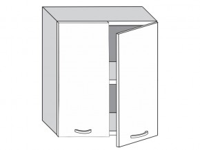 1.60.2 Шкаф настенный (h=720) на 600мм с 2-мя дверцами в Аше - asha.mebel74.com | фото