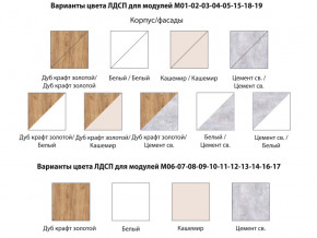 Детская Осло Дуб крафт золотой-Кашемир ручка торцевая в Аше - asha.mebel74.com | фото 2