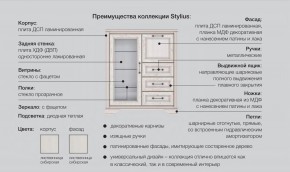 Детская с комодом Стилиус в Аше - asha.mebel74.com | фото 2