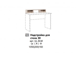 Дополнительно можно приобрести Надстройка для стола 30 (Полка) в Аше - asha.mebel74.com | фото