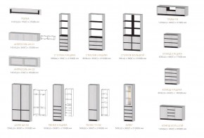 Гостиная Бостон анкор светлый в Аше - asha.mebel74.com | фото 2