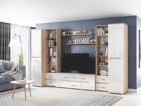 Гостиная Ким Белый глянец, сонома в Аше - asha.mebel74.com | фото 2