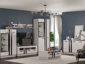 Гостиная Магнолия белая в Аше - asha.mebel74.com | фото 1