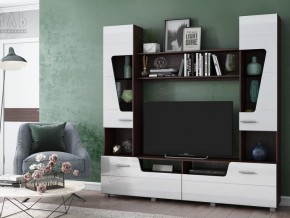 Гостиная Моника БМ-102+ФГ-103 Белый глянец в Аше - asha.mebel74.com | фото