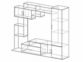 Гостиная Пекин Ясень Шимо в Аше - asha.mebel74.com | фото 2