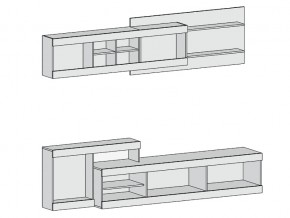 Гостиная Индиана в Аше - asha.mebel74.com | фото 2