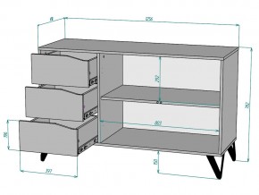 Комод Дельта K104 в Аше - asha.mebel74.com | фото 3