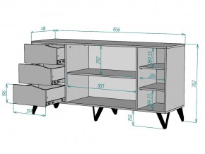 Комод Дельта K105 в Аше - asha.mebel74.com | фото 3