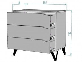 Комод Дельта K110 в Аше - asha.mebel74.com | фото 3