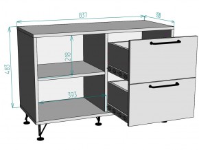 Комод Лофт K111 в Аше - asha.mebel74.com | фото 3