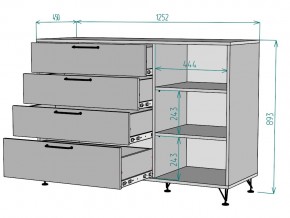 Комод Лофт K68 в Аше - asha.mebel74.com | фото 3