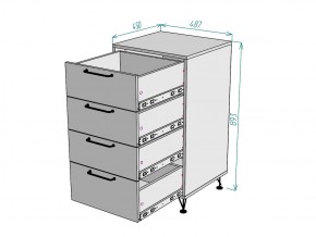 Комод Лофт K75 в Аше - asha.mebel74.com | фото 3