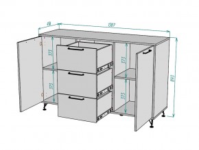 Комод Лофт K81 в Аше - asha.mebel74.com | фото 3