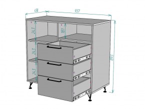 Комод Лофт K85 в Аше - asha.mebel74.com | фото 3