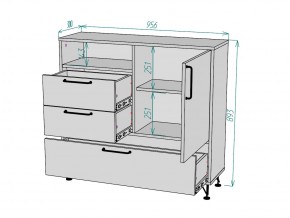 Комод Лофт K88 в Аше - asha.mebel74.com | фото 3