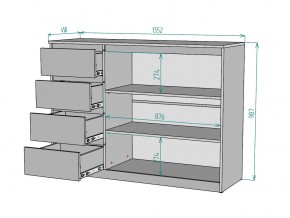 Комод Мальта K116 в Аше - asha.mebel74.com | фото 3