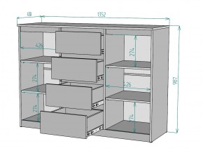 Комод Мальта K118 в Аше - asha.mebel74.com | фото 3