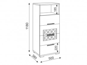 Комод малый М10 Тиффани в Аше - asha.mebel74.com | фото 2