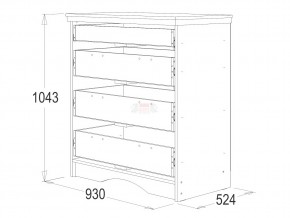 Комод Ольга 10 МДФ в Аше - asha.mebel74.com | фото 2