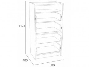 Комод Оттавия НМ 011.03 Антрацит в Аше - asha.mebel74.com | фото 2