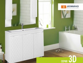 Комплект мебели для ванной 3D 100 в Аше - asha.mebel74.com | фото 2