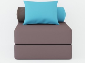 Кресло-кровать Коста Dimrose azure chocolate в Аше - asha.mebel74.com | фото 3