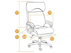 Кресло офисное Duke ткань коричневый/бронзовый в Аше - asha.mebel74.com | фото 2