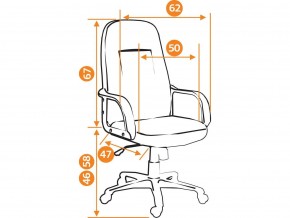 Кресло офисное Leader флок бежевый в Аше - asha.mebel74.com | фото 2