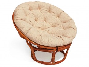 Кресло Papasan 23/01 W с подушкой Cognac, ткань Старт в Аше - asha.mebel74.com | фото