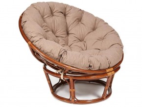 Кресло Papasan 23/01 W с подушкой Pecan, экошерсть Коричневый в Аше - asha.mebel74.com | фото