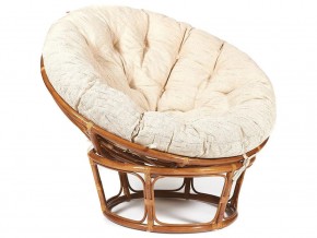 Кресло Papasan 23/01 W с подушкой Pecan, ткань Старт в Аше - asha.mebel74.com | фото