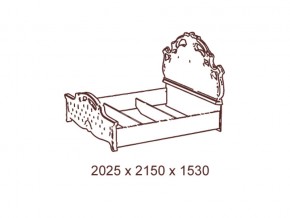 Кровать 2-х спальная 1800*2000 с ортопедом в Аше - asha.mebel74.com | фото