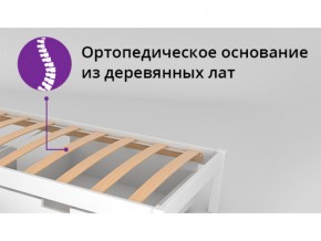 Кровать-домик мини Svogen с ящиками и бортиком бежево-белый в Аше - asha.mebel74.com | фото 2