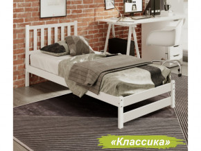 Кровать односпальная Аист-7 Классика белый 1800х900 мм в Аше - asha.mebel74.com | фото