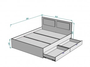 Кровать Ольга L39 ширина 1600 в Аше - asha.mebel74.com | фото 3