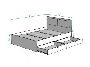 Кровать Ольга L41 ширина 1400 в Аше - asha.mebel74.com | фото 3