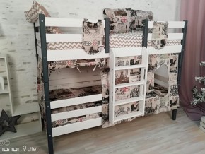 Кровать Сонечка двухъярусная с бортиком при входе в Аше - asha.mebel74.com | фото