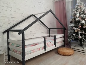 Кровать Сонечка одноярусная с крышей в Аше - asha.mebel74.com | фото