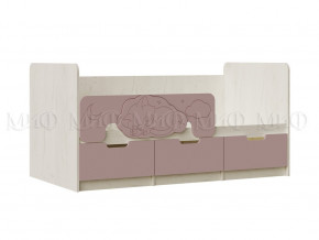 Кровать Юниор-4 800х1600 Шарли Pink в Аше - asha.mebel74.com | фото 1