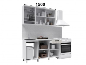 Кухня Диор 1500 дуб крафт золотой в Аше - asha.mebel74.com | фото 2