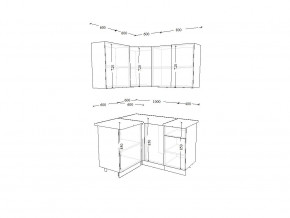 Кухонный гарнитур 25 Лофт 1200х1400 мм в Аше - asha.mebel74.com | фото 2