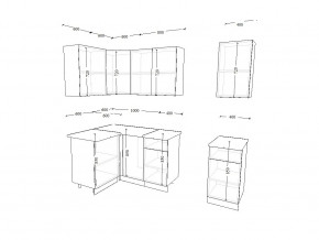 Кухонный гарнитур 29  Лофт 1200х1800 мм в Аше - asha.mebel74.com | фото 2