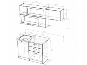 Кухонный гарнитур Алина экстра 1700 мм в Аше - asha.mebel74.com | фото 5