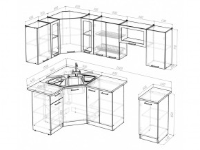 Кухонный гарнитур Арина оптима 1300х2500 мм в Аше - asha.mebel74.com | фото 6