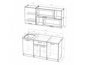 Кухонный гарнитур Кира стандарт 1600 мм в Аше - asha.mebel74.com | фото 5