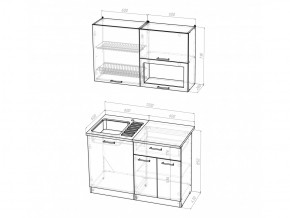 Кухонный гарнитур Лариса лайт 3 1200 мм в Аше - asha.mebel74.com | фото 6