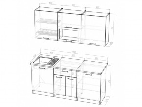 Кухонный гарнитур Лариса макси 1 1800 мм в Аше - asha.mebel74.com | фото 5