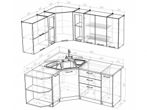 Кухонный гарнитур Лариса оптима 3 1500х1800 мм в Аше - asha.mebel74.com | фото 5