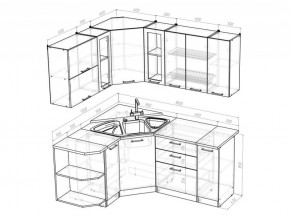 Кухонный гарнитур Лоретта оптима 1500х1800 мм в Аше - asha.mebel74.com | фото 6